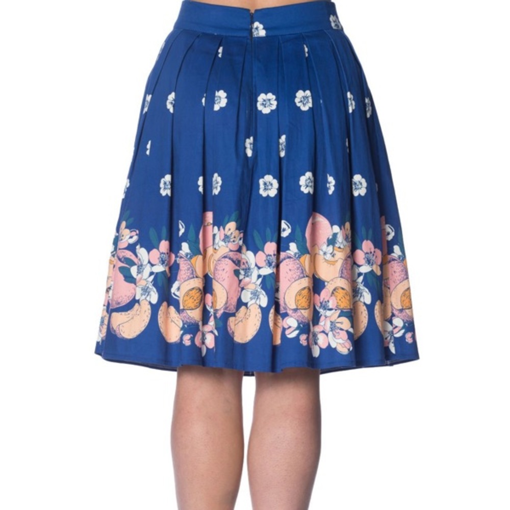 Sale ! Tutti Fruity 🍑 Skirt by Banned Retro - Picture 3 of 7